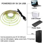 Green COB Led Strip Light 8mm 320leds 12v24v for Outdoor and Indoor Long