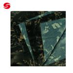 Outdoor Polyester Military Rain Coat with PU Coating
