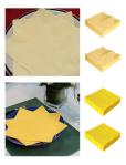 Unscented Non Toxic Disposable Restaurant Paper Napkins Wood Pulp