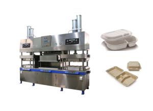 Quality Stainless Steel Bagasse Plates Manufacturing Machine Pulp Molding Tableware Production Line wholesale