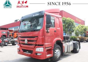 Quality 4X2 6 Wheeler HOWO Tractor Truck Large Payload For Container Transport wholesale
