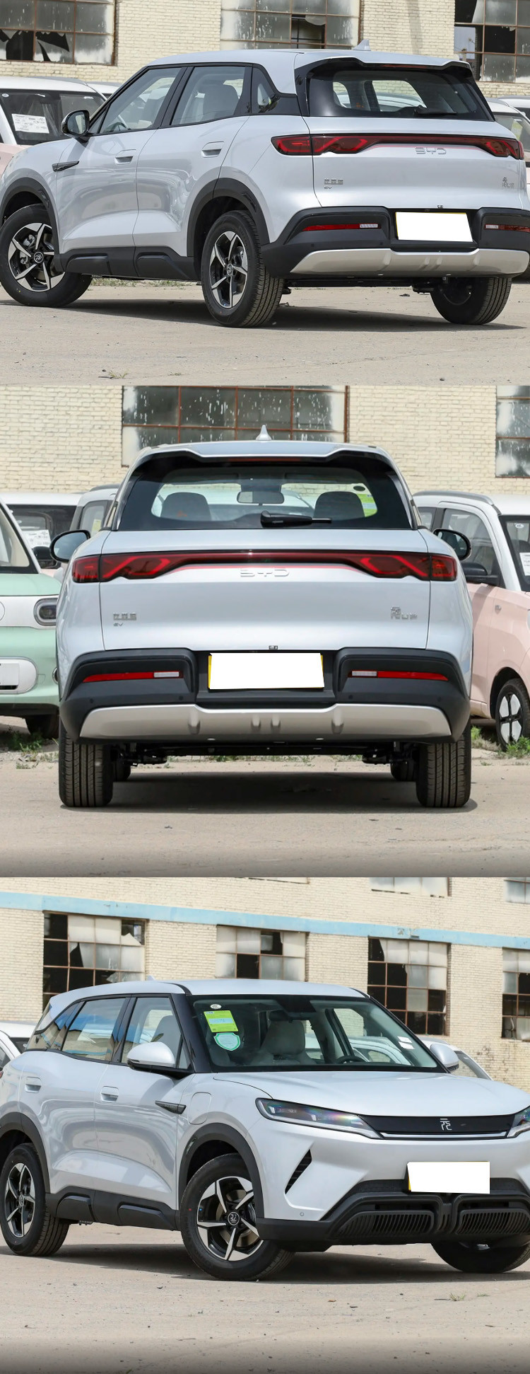 China 301KM 401km BYD Yuan UP EV Electric Car New Energy Vehicles Pure SUV