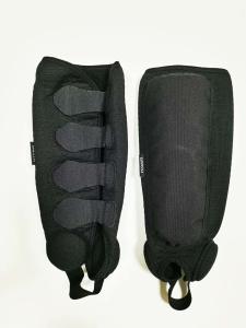 Quality Adult Youth Soccer Football Shin Guards Flexible With Ankle Protection wholesale