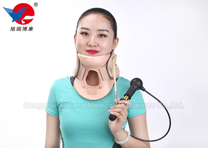 Height Adjustable Inflatable Cervical Neck Brace For Cervical Spine Protection