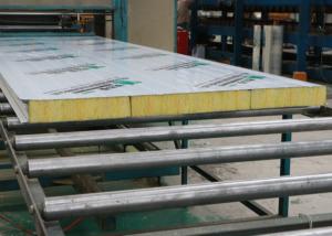 Quality Building Materials 125mm Heat Insulated Glass Wool Sandwich Panel wholesale