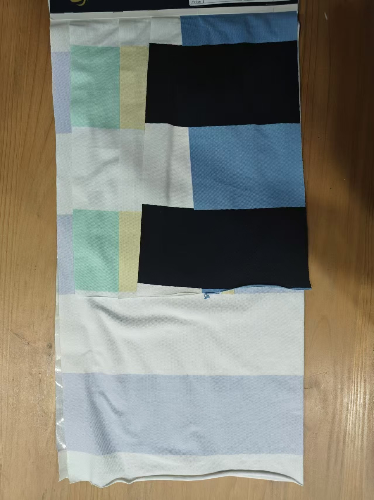 Fashionable And Soft Smooth And Skin-Friendly Striped Knit Fabric For T-Shirt