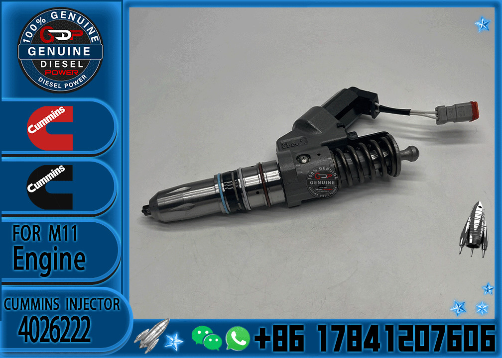 Genuine Diesel Fuel Injector 4026222 4903472 4903319 4062851 3411845 For Cummins QSM11 M11 ISM Engine