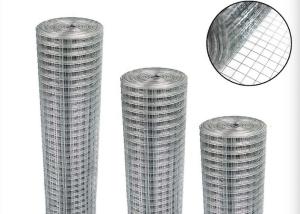 Quality 25m 30m Galvanized Welded Metal Wire Mesh Rolls 1/4 inch 8 inch Aperture wholesale