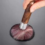 Ebony Nylon Cleaning Brush for Coffee Grinder Powder Blower Plastic Coffee
