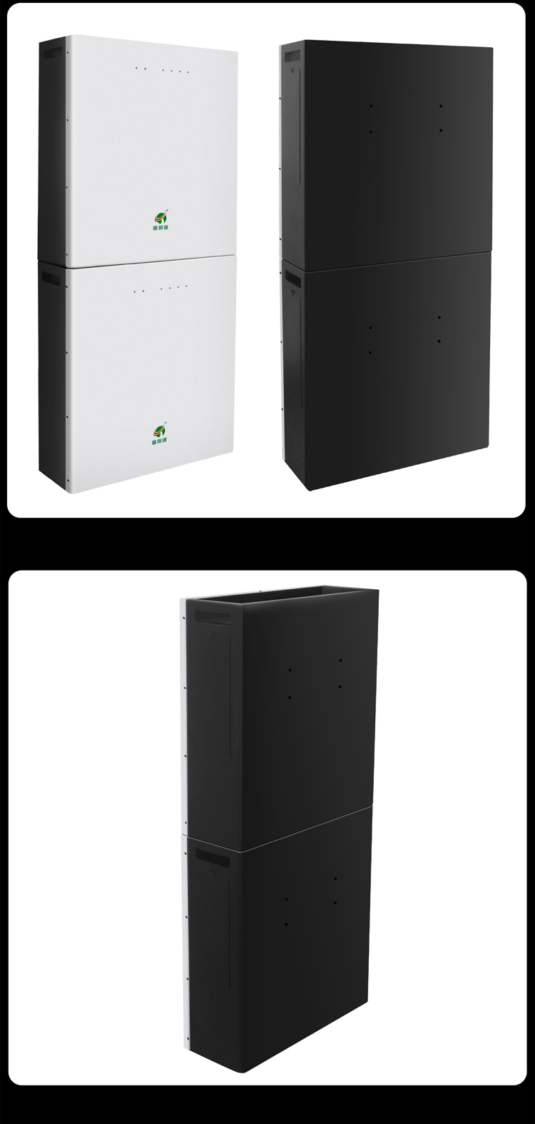 51.2v 100ah Stacked Battery Pack Lifepo4 Home Solar Energy Storage System