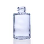 Empty Black Pump Lotion Bottle Liquid Foundation Packaging Glass Bottle F034