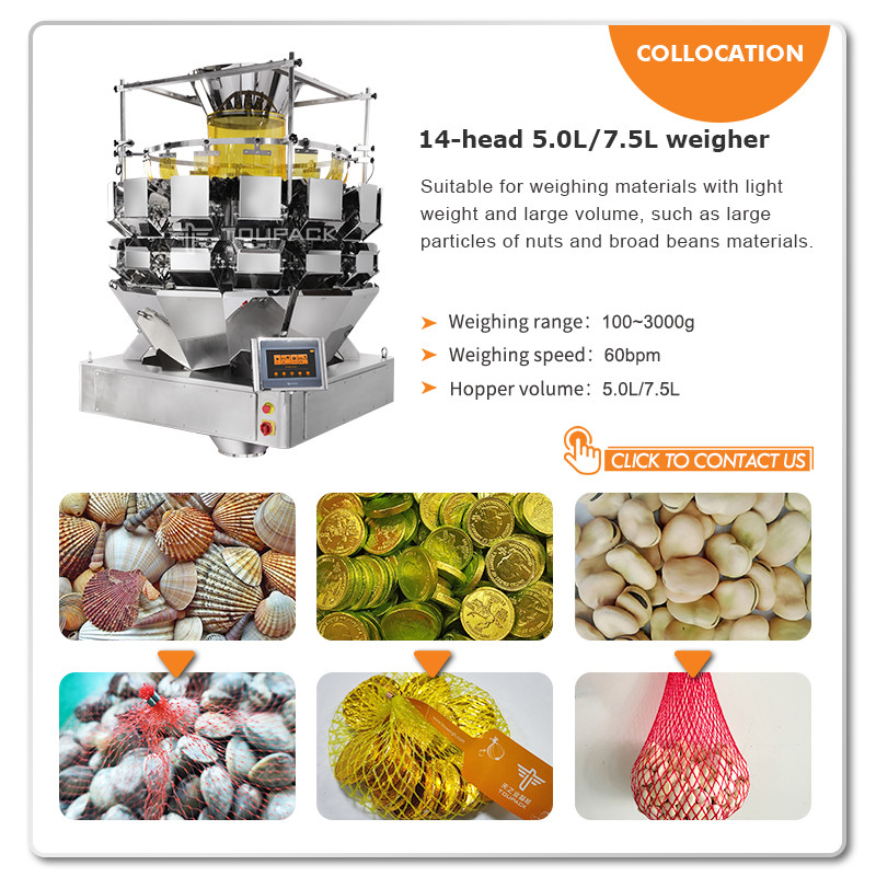 Dry Red Pepper Fruit And Vegetable Packaging Machine Net Bag Packaging Production Line