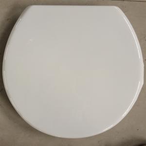 Quality WC-Sitze cover,18',round,Solid white polyresin toilet seat, wholesale