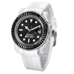 12mm Case Thickness Luxury Automatic Watches , Colorful Mens Quartz Watches