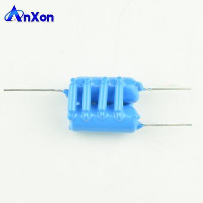 Cheap High voltage ceramic capacitor array with blue epoxy resin coating for sale