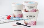 Own Logo Disposable Paper Icecream Ice Cream Cup,Disposable Plastic Cold Drink