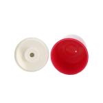 50ml Blue Red Plastic Vacuum Emulsion Bottle For Facial Treatment