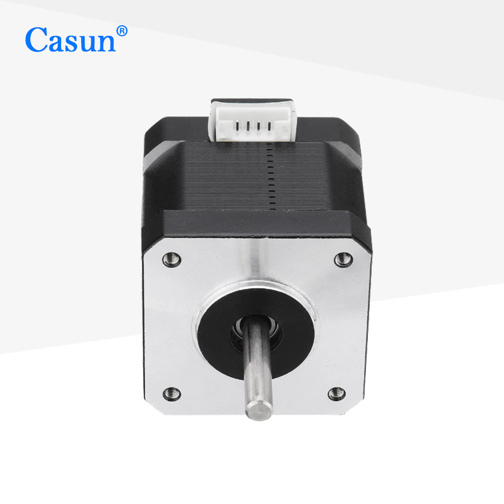 Nema 17 stepper motor voltage 3.4V 1.7Amp 400mN.m 0.3kg for Extruder 3D Printer