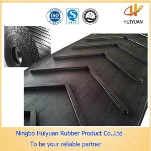 Quality L Chevron Conveyor Rubber Belt for conveying Concrete (EP400/3) wholesale