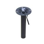 Adjustable Swivel Bar Chair Accessories Iron Pipe Metal Fittings Black / Chrome