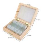 30Pcs Plant Animal Histology Prepared Microscope Slides