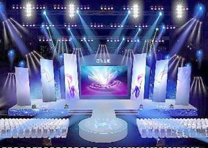 Quality Rental led display 500 * 500mm / 500 * 1000mm high difinition die - casting alumium cabinet wholesale