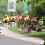 Christmas Festival Party Decoration Feather Bird with Fast Shipping DHL UPS