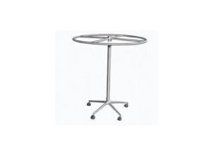 Quality Supermarket Rolling Clothes Rack , Heavy Duty Clothes Display Stand For Clothing Shop wholesale