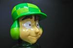 Soldier Character Coin Bank Money Box Toy Eco - Friendly PVC Material