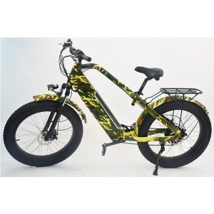 Quality Alu6061 Electric Fat Tire Hunting Bike 0.12T Max Loading 4-6h Charging wholesale