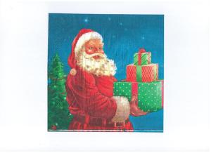 Quality Premium 3ply 40cm Printed Paper Napkin For Christmas Lunch wholesale