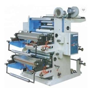 China 2 Color Flexographic Printing Machine for Plastic Film, Paper, Aluminum Foil, Non Woven Fabric and Paper Rolls on sale