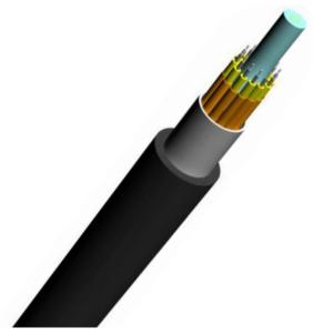 Quality GJA Waterproof Pigtail Indoor Fiber Optic Cable Φ900µm Tight Buffer Fiber PE Jacket wholesale