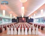 White Exhibition Canopy Tent For Advertising Event Easily Dismantled