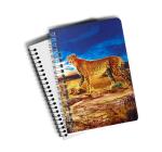 Customized 3D Lenticular Notebook Front Side 0.6mm PET + 0.16mm Paper