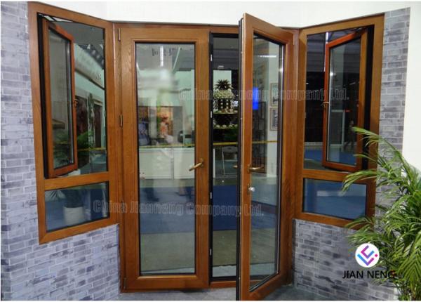 Residential Building Aluminium Sliding Doors And Windows , Aluminium Entrance