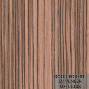 Quality EV Veneer Zebra Engineered Wood Veneer Natural Color Straight Grain wholesale