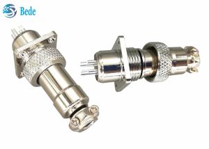 Quality 16 Millimeter M16 Circular Connectors With Square Flange 2~10 Pin 200V wholesale