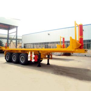Quality Air Suspension Container Carrier Dump 20 Foot Flatbed Trailer wholesale