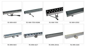 Quality Outdoor LED Strip Wall Wash Lighting Fixtures Residential DC12 or 24V wholesale