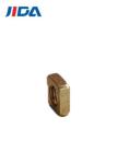 IATF 16949 Lead Free square Copper Bolt Nut M3 Coupling Nut 1.5mm×4.6mm
