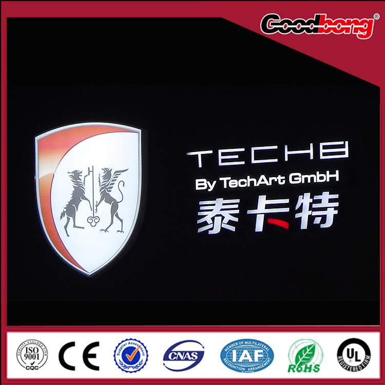 Custom High-end Silk Screen Printing Acrylic Auto Signboard