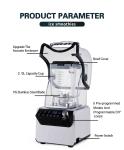 Private Mold 2L Multifunctional Powerful Smoothies Blender for Commercial