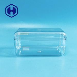 Quality Cake Pastries Disposable Square PET Plastic Food Box Transparent Packing wholesale