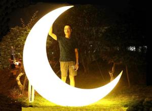 Quality LED Moon Light 2M Outdoor Lighting Chair Square decoration Remote Control Can Be Customized wholesale