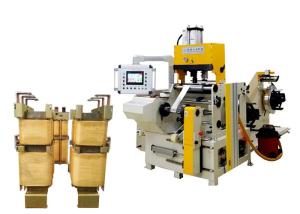 Quality Automatic Cold Press Welding Copper or Aluminium Foil Coil Winding Machine For Reactor wholesale