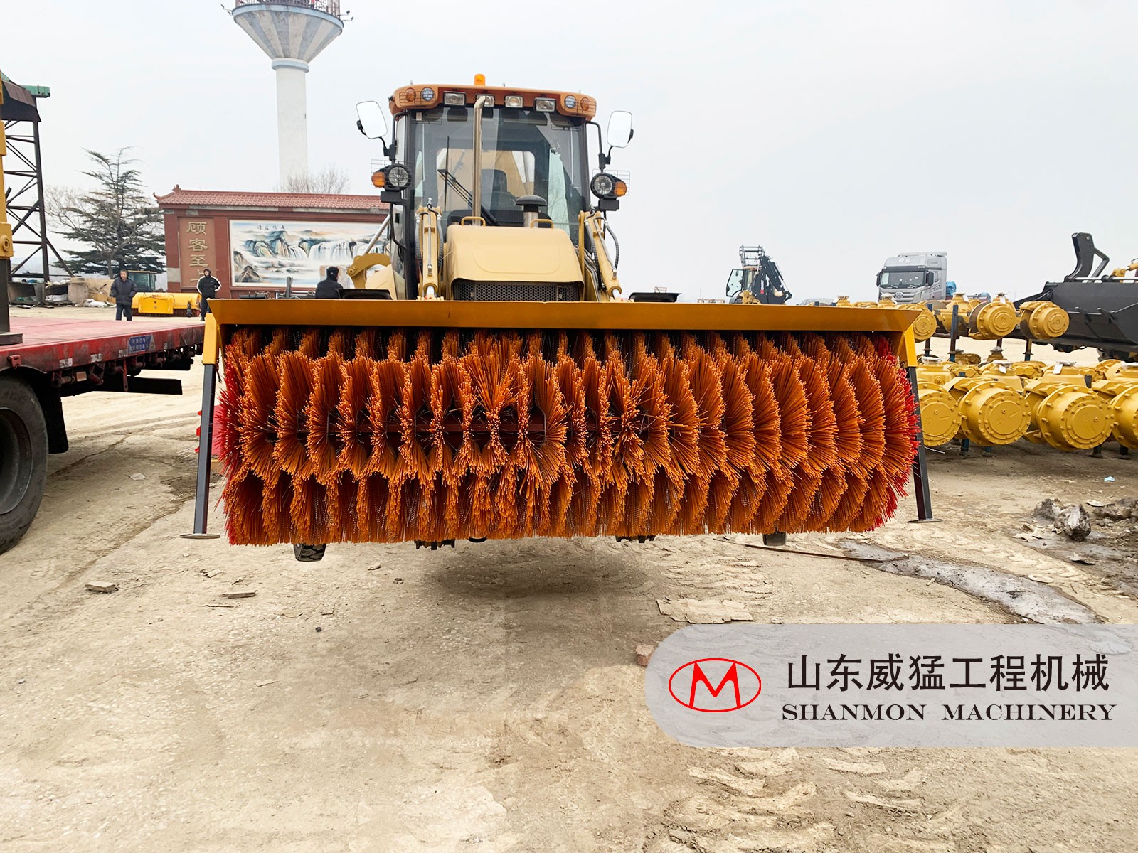 snow removal brush