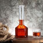 Healthy Lead-free Glass Bottles for Whisky and Wine Production in Customized
