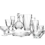 Modern High Quality Heart Of The Ocean Series Crystal Decanter Whiskey Set Wine