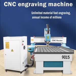 Quality 3 Axis 3kw CNC Metal Fiber Laser Cutting Machine 430mm*430m Table wholesale